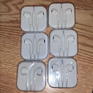 6 box earphones